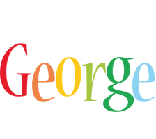 George birthday logo