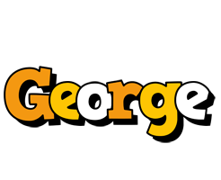 George cartoon logo