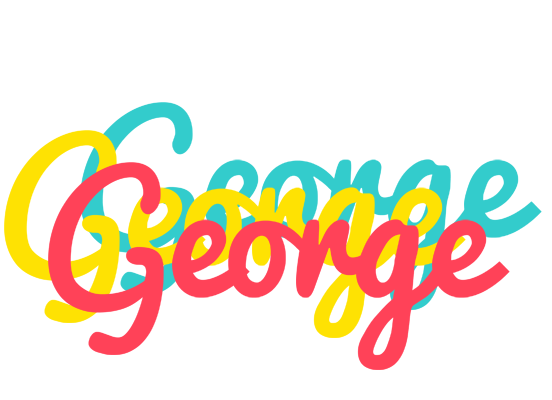George disco logo