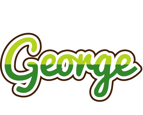 George golfing logo