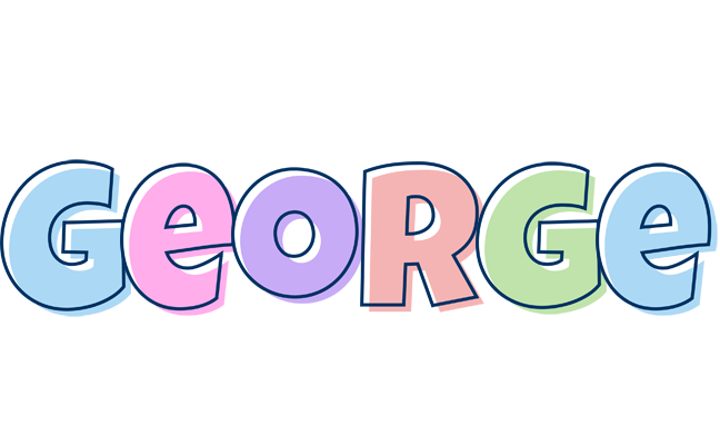 George pastel logo