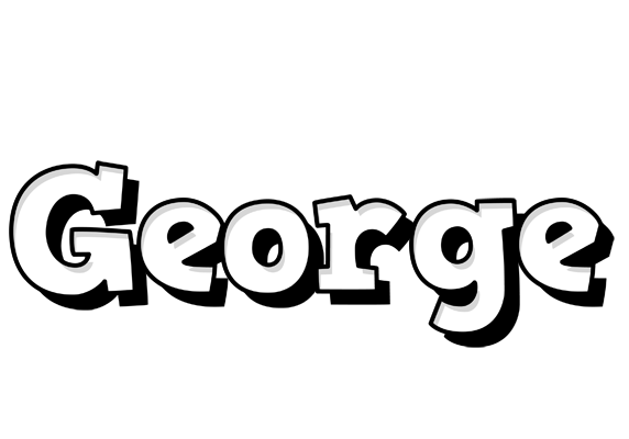 George snowing logo
