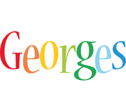 Georges birthday logo