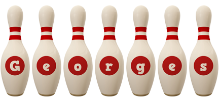 Georges bowling-pin logo