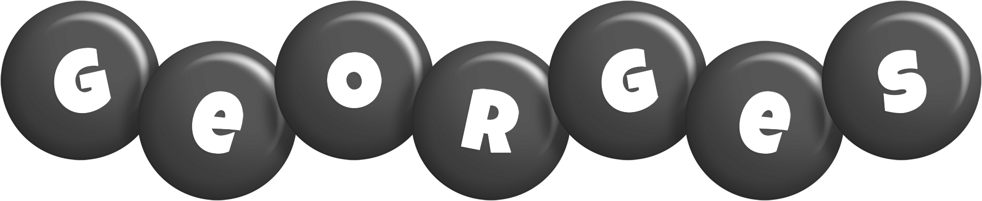 Georges candy-black logo