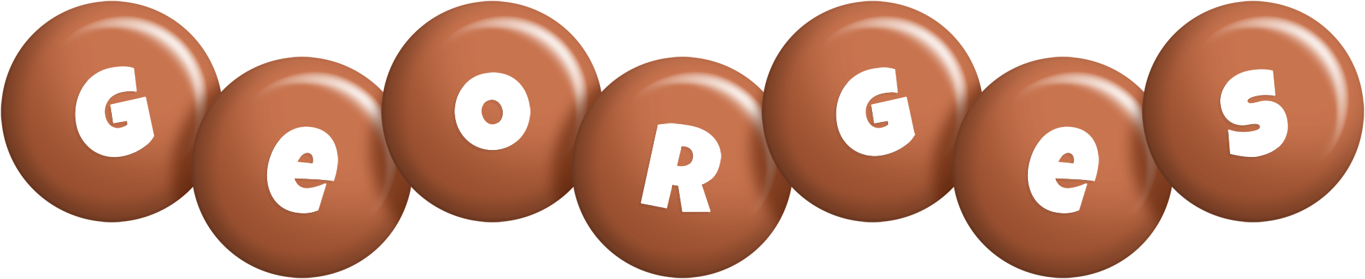 Georges candy-brown logo