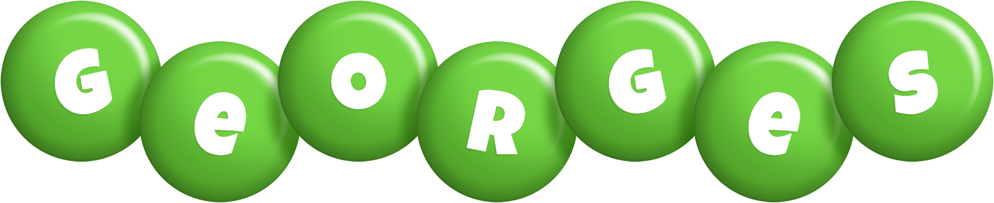 Georges candy-green logo
