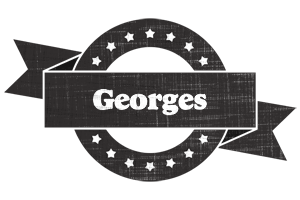 Georges grunge logo