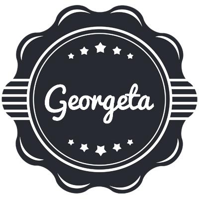 Georgeta badge logo