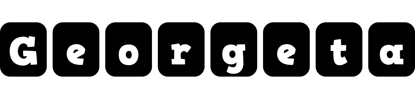 Georgeta box logo