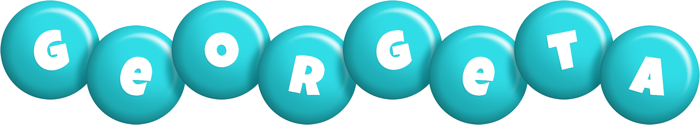 Georgeta candy-azur logo