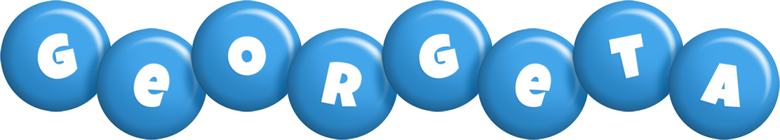 Georgeta candy-blue logo