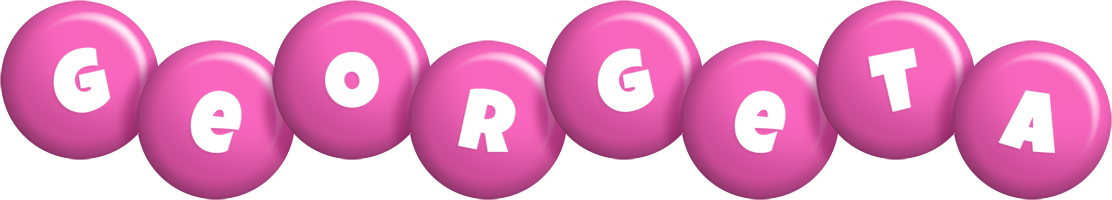 Georgeta candy-pink logo