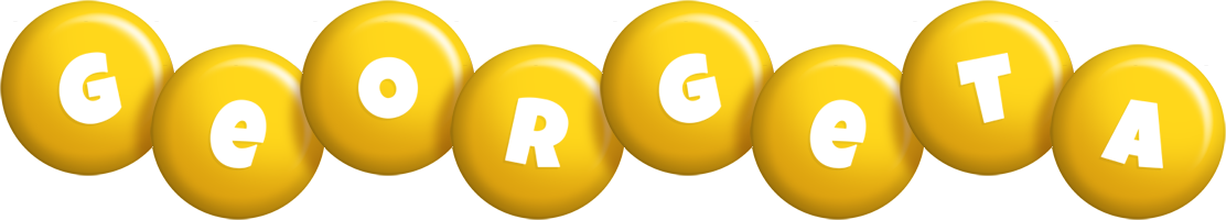 Georgeta candy-yellow logo