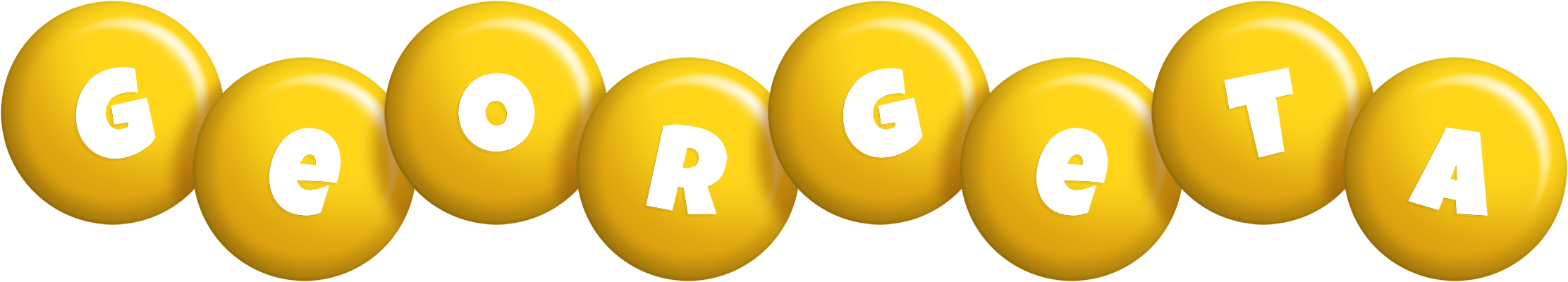 Georgeta candy-yellow logo