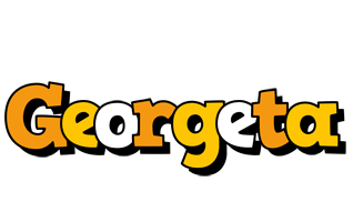 Georgeta cartoon logo
