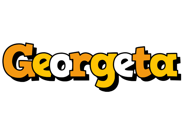 Georgeta cartoon logo