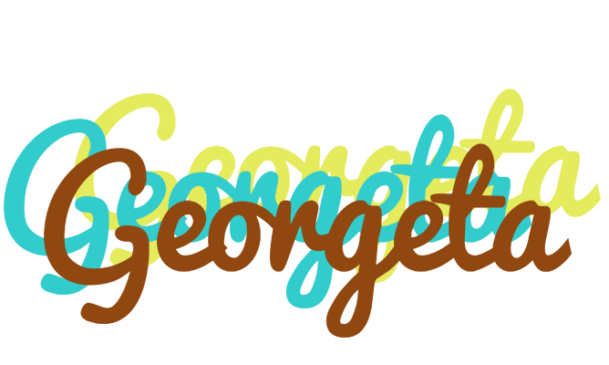 Georgeta cupcake logo