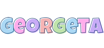 Georgeta pastel logo