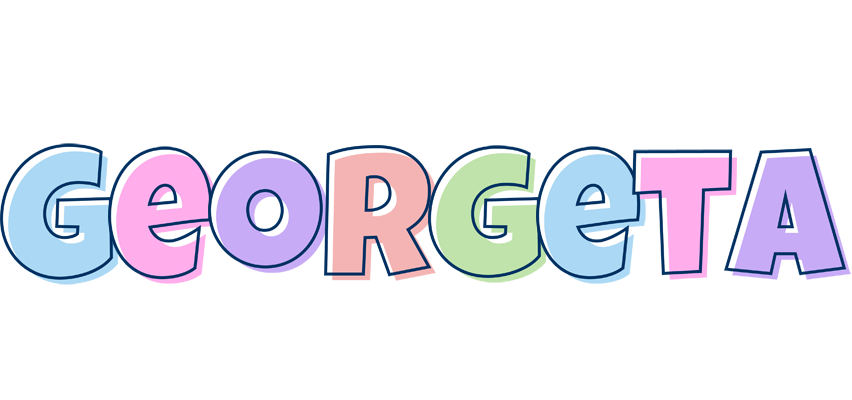 Georgeta pastel logo