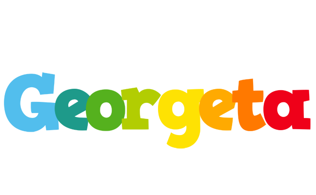 Georgeta rainbows logo