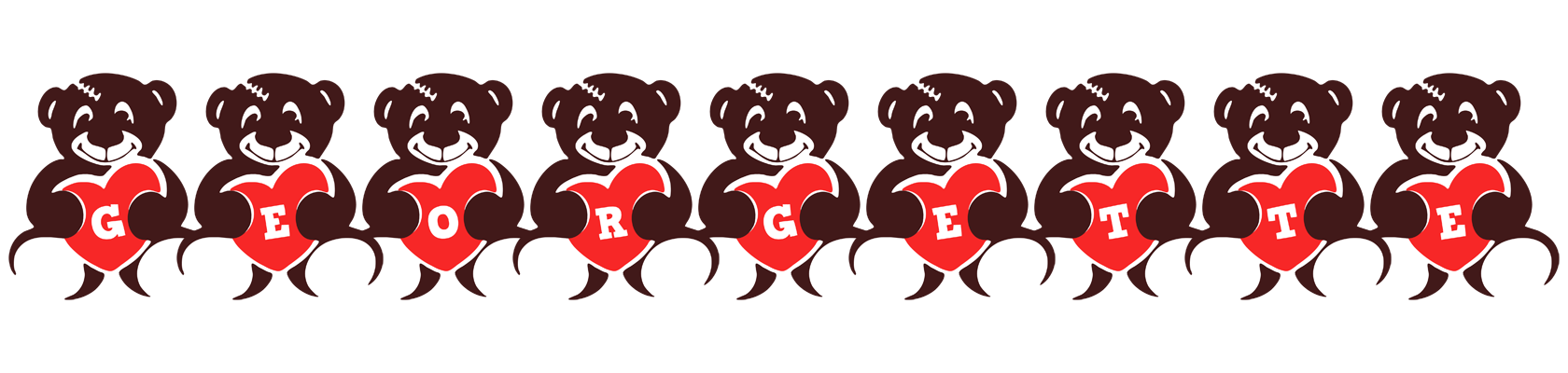 Georgette bear logo