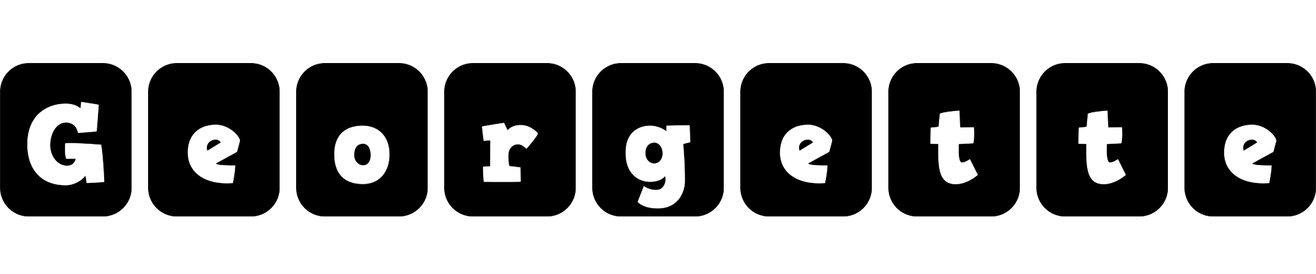 Georgette box logo