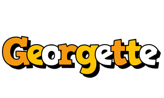 Georgette cartoon logo