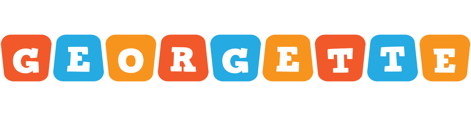Georgette comics logo