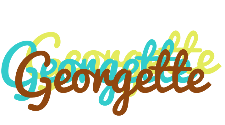 Georgette cupcake logo