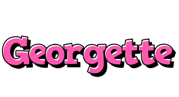 Georgette girlish logo