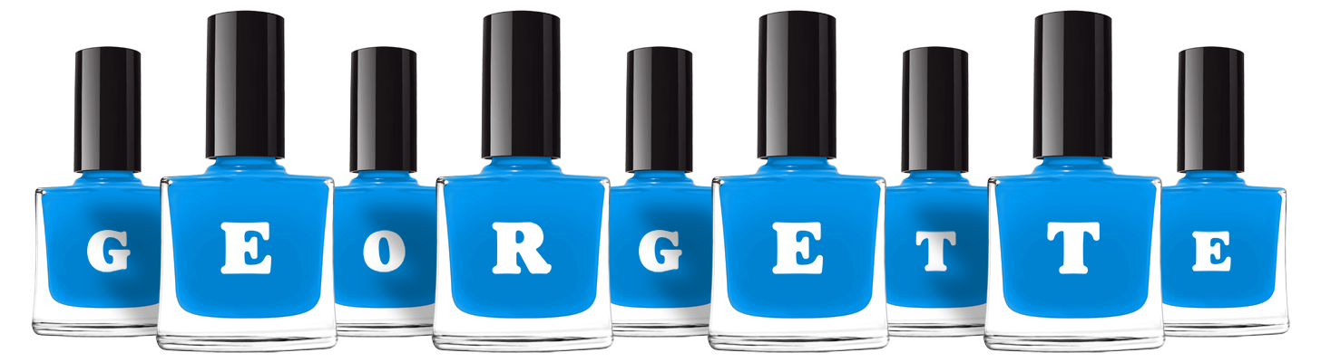 Georgette glossy logo