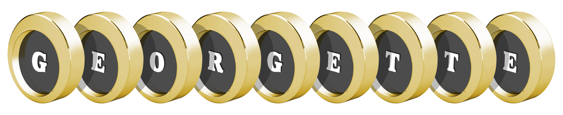 Georgette gold logo