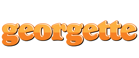 Georgette orange logo