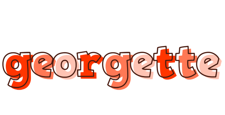Georgette paint logo