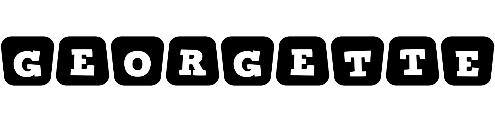 Georgette racing logo