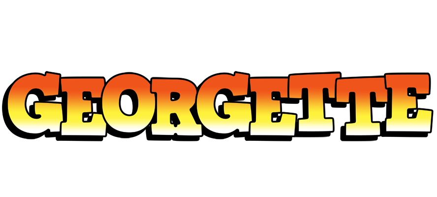 Georgette sunset logo