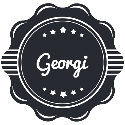 Georgi badge logo