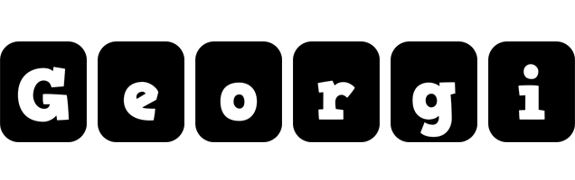 Georgi box logo