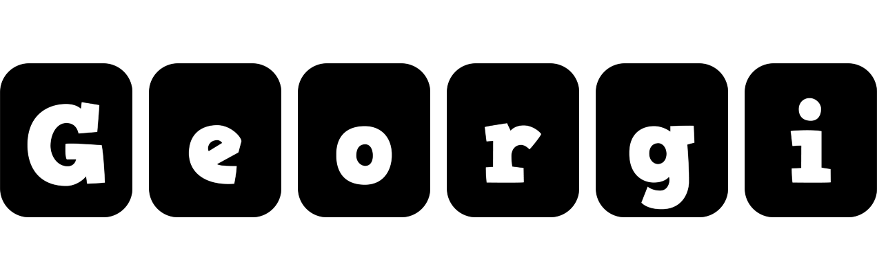 Georgi box logo