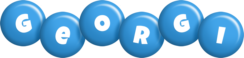 Georgi candy-blue logo