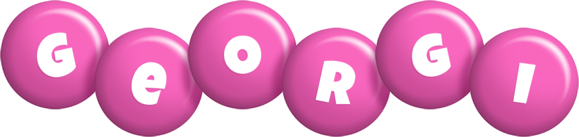 Georgi candy-pink logo