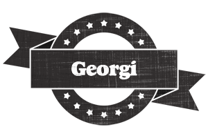 Georgi grunge logo