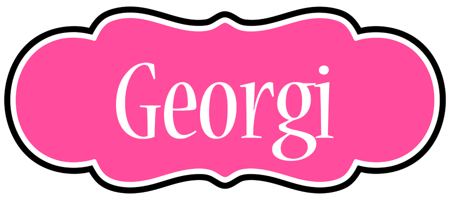 Georgi invitation logo