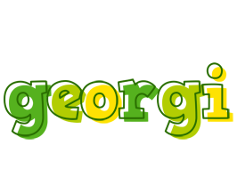 Georgi juice logo