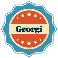 Georgi labels logo