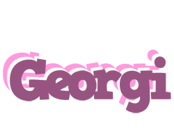 Georgi relaxing logo