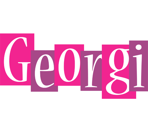 Georgi whine logo