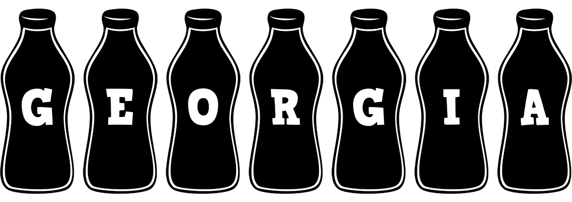 Georgia bottle logo
