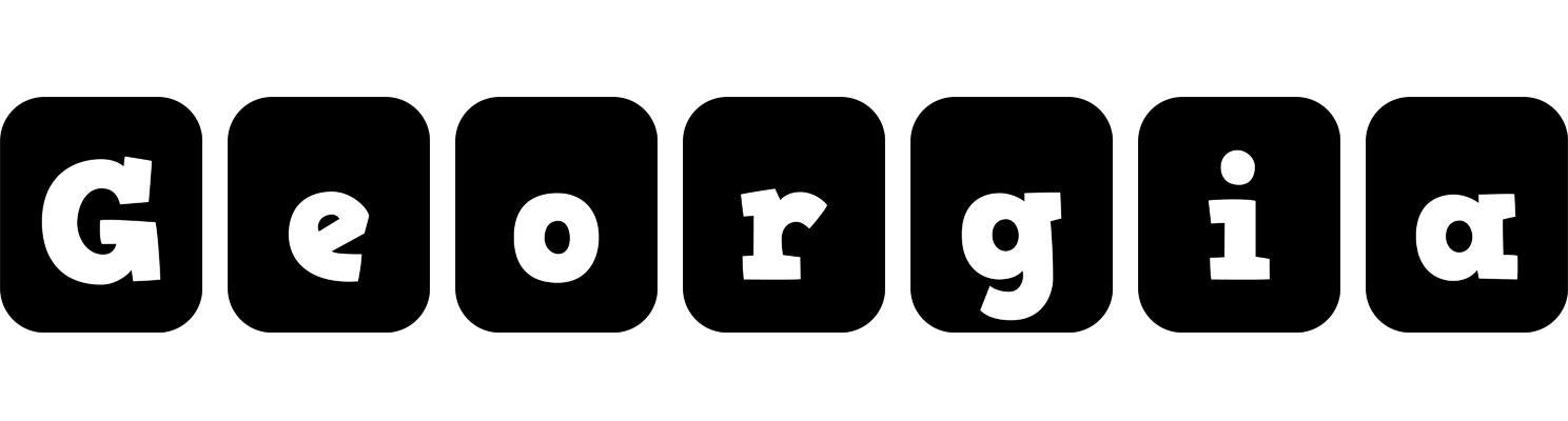 Georgia box logo